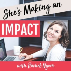 She's making an impact with Rachel Ngom