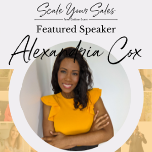 Featured Speaker Alexandria Taylor Cox