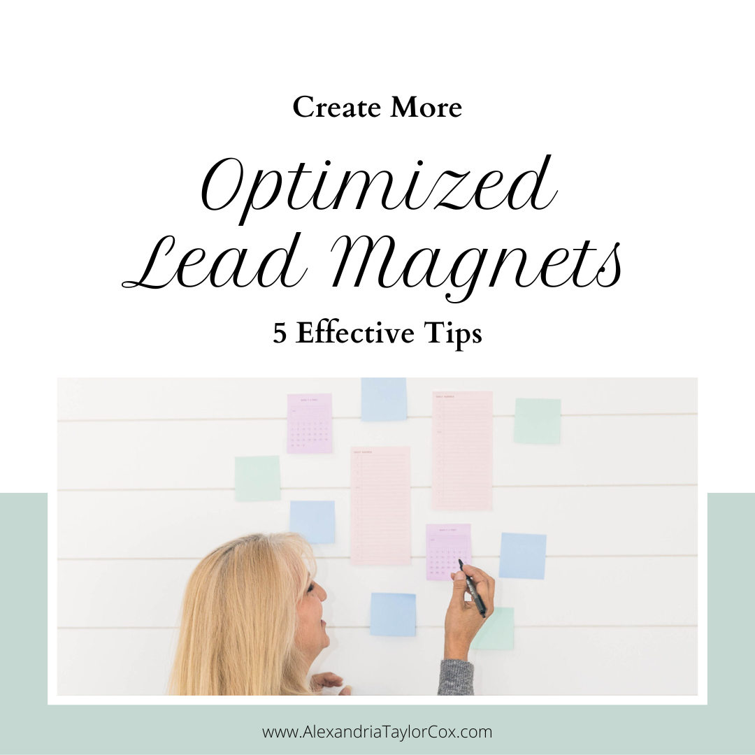 Create more optimized lead magnets 5 effective tips